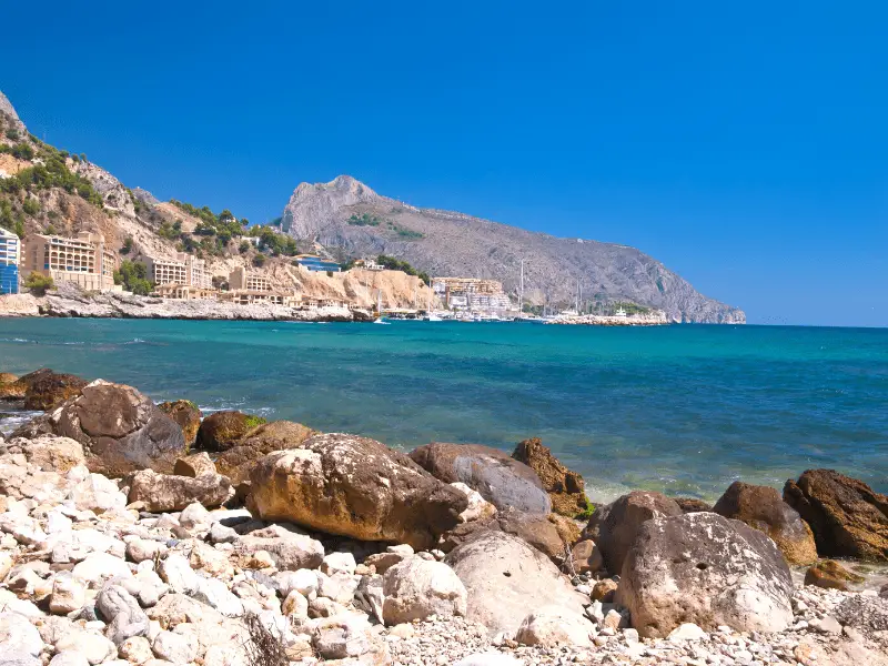 beach in the Costa Blanca