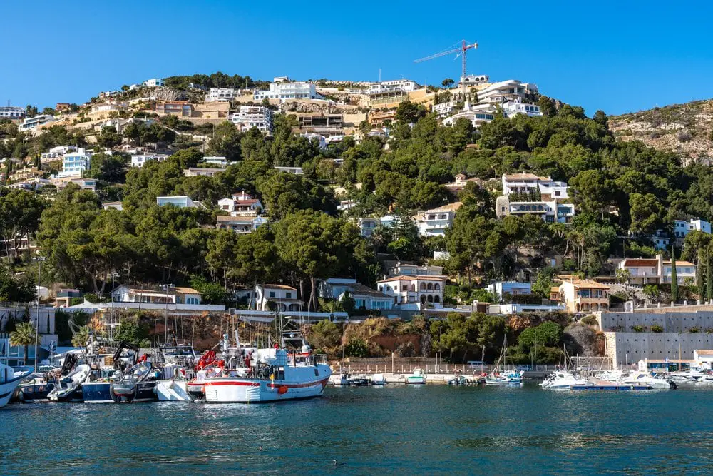 old town javea spain
