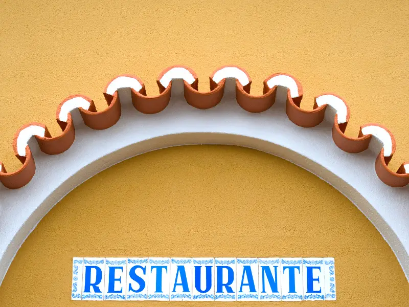 Restaurants in Tavira, Portugal