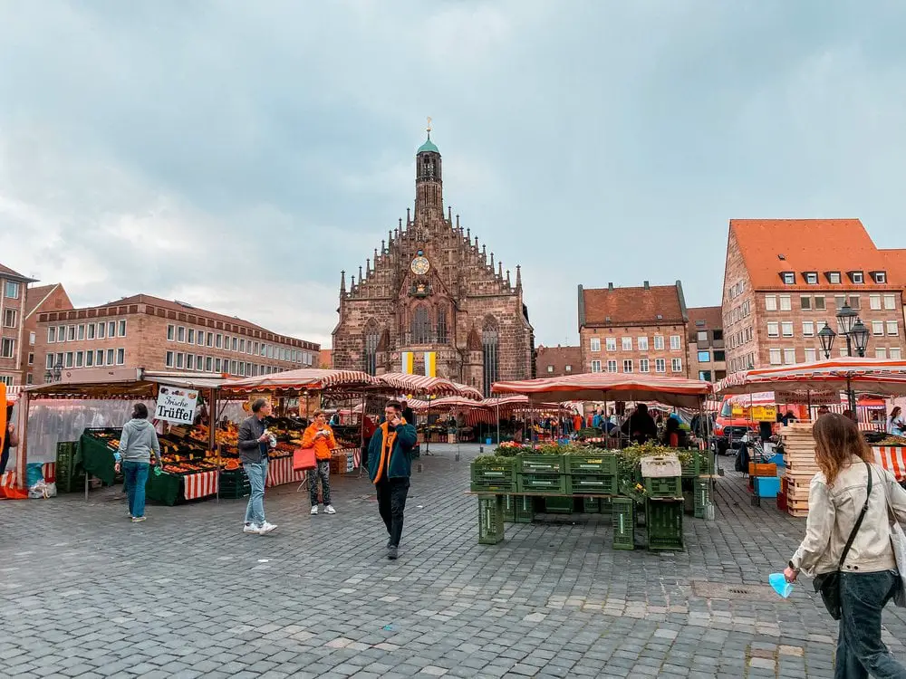 Nuremberg market square