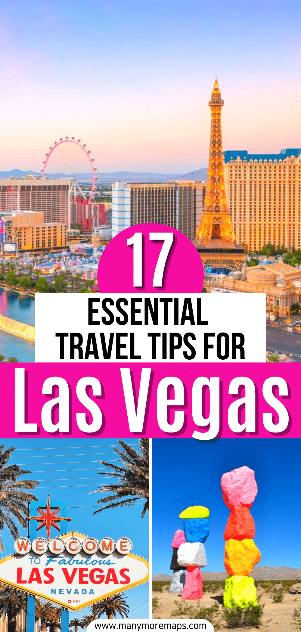 If you're planning a trip to Las Vegas, you've come to the right place! Here, you'll find all of the best things to do, budget tips and hotels in Vegas! This travel guide includes insider knowledge on the Bellagio fountains, Paris Las Vegas, Caesar's Palace and More!