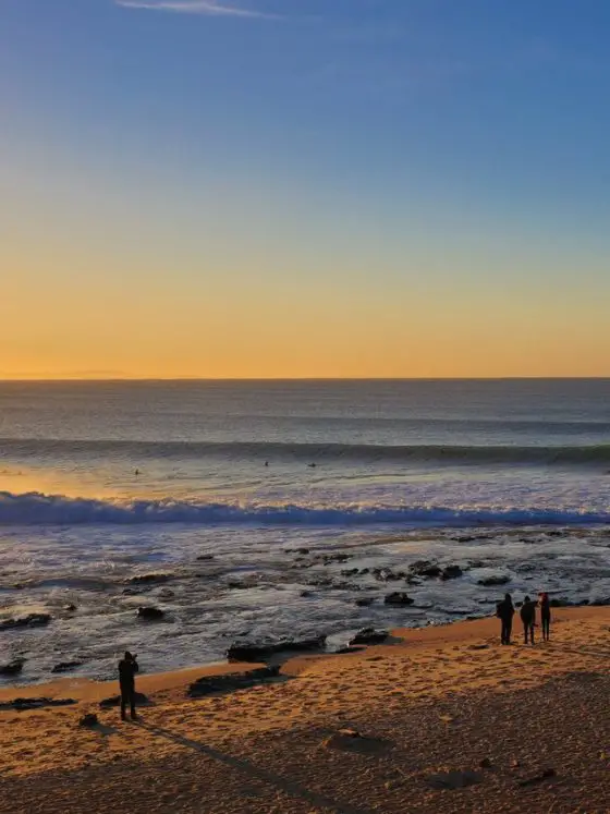 Beach at Jeffreys Bay South Africa