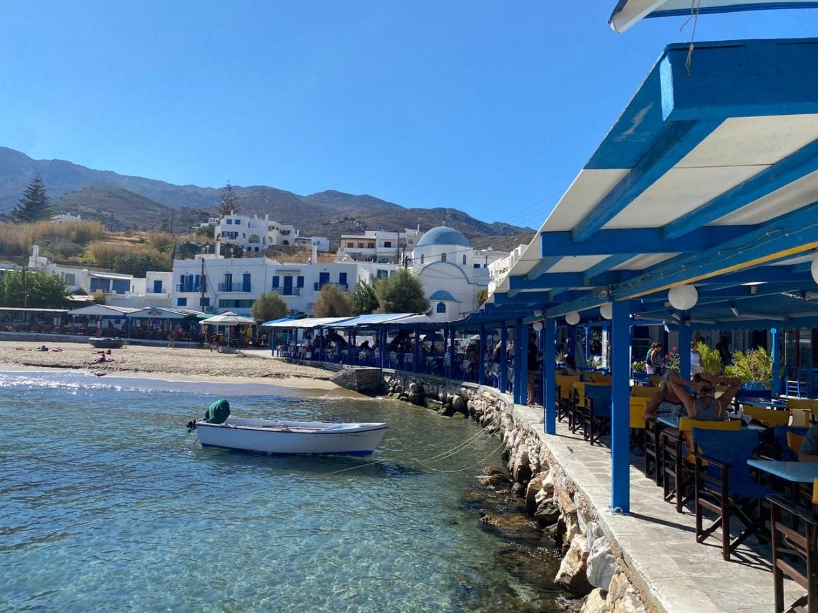 Apollonas Naxos Greece