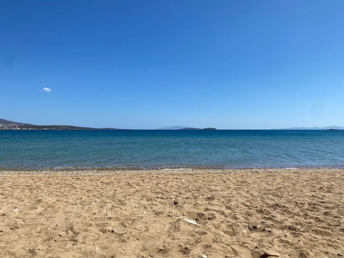 Greek island beach