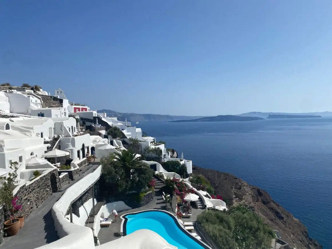 Greek island hopping trip