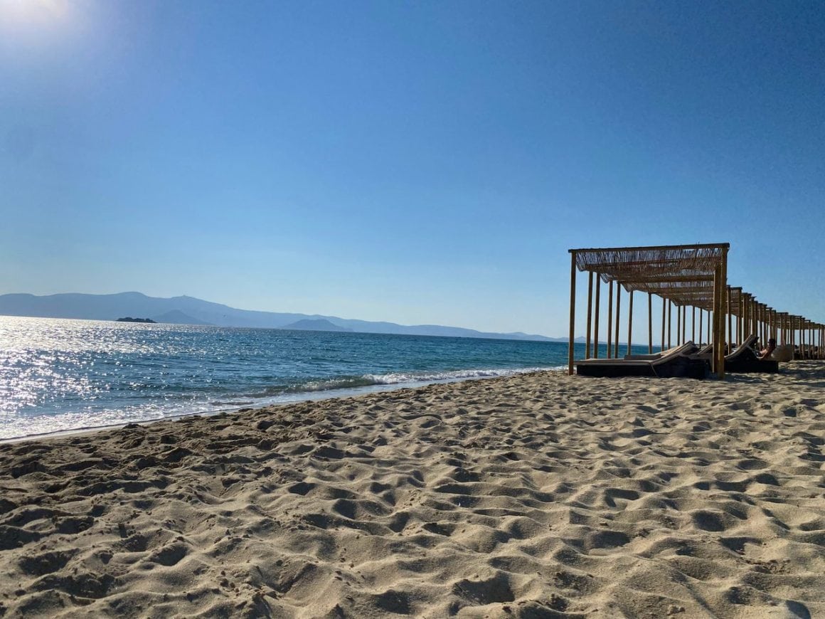 Plaka beach Naxos