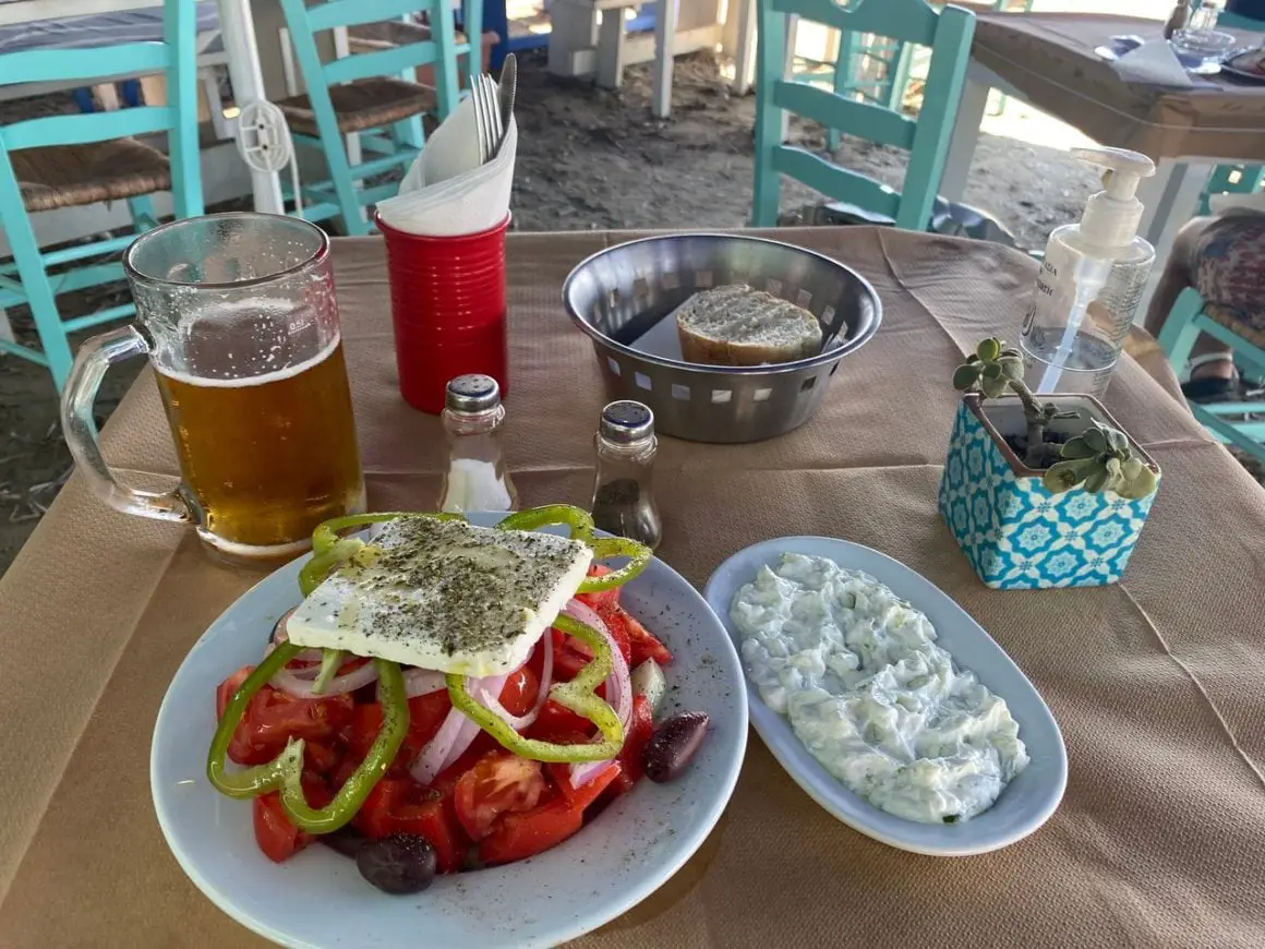 Traditional Greek food