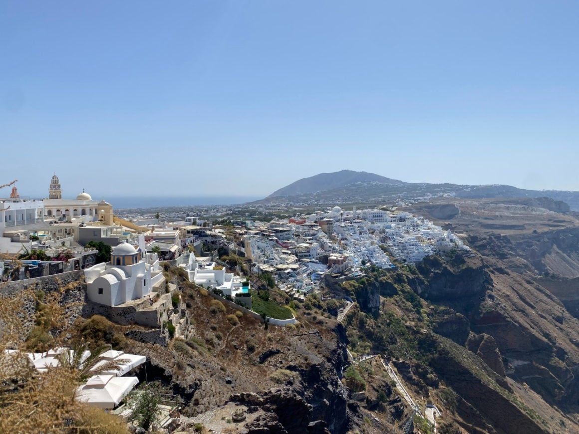 View of Santorini, Greece