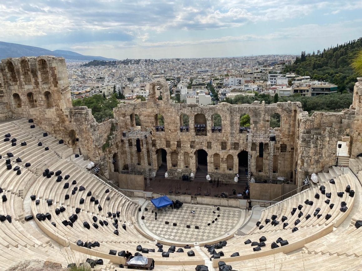 Ancient ruins in Athens