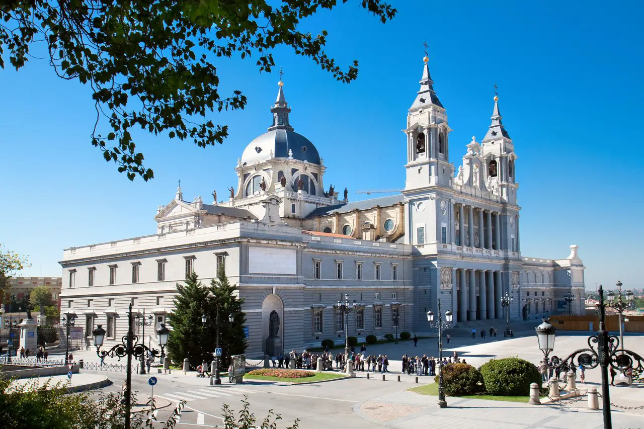 Cathedral Almudena in Madrid Spain