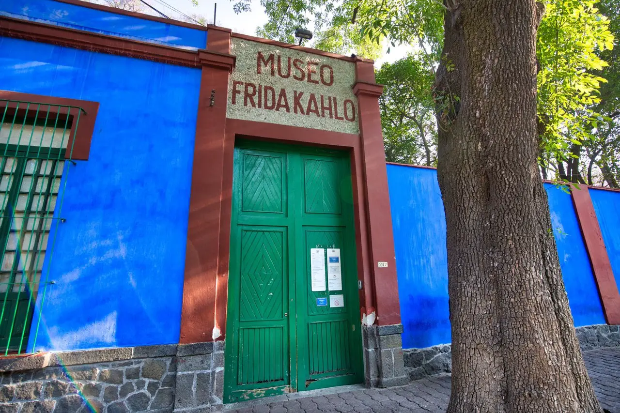 Entrance to Casa Azul Mexico City