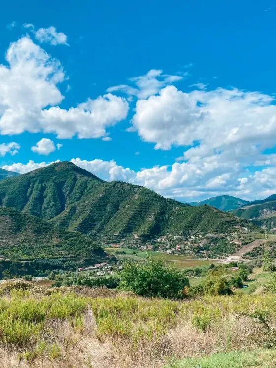 Mountains near Osum Canyon