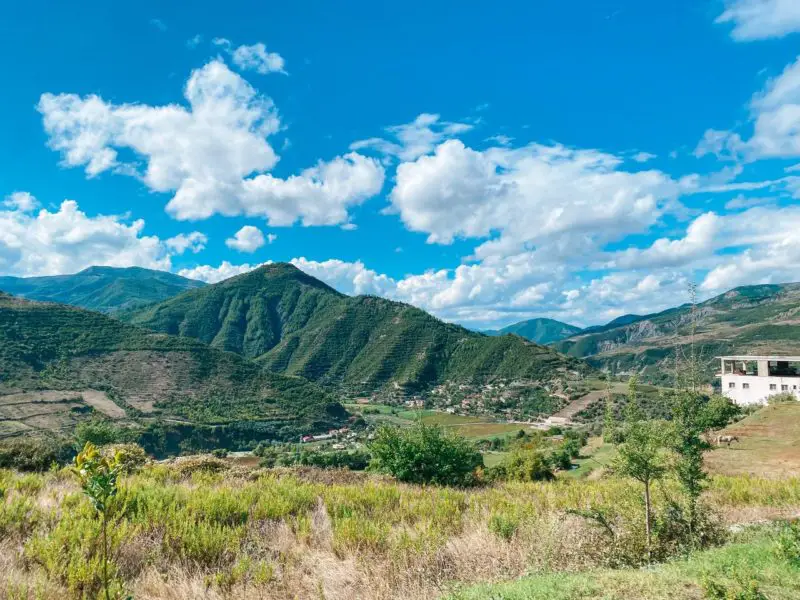 Mountains near Osum Canyon