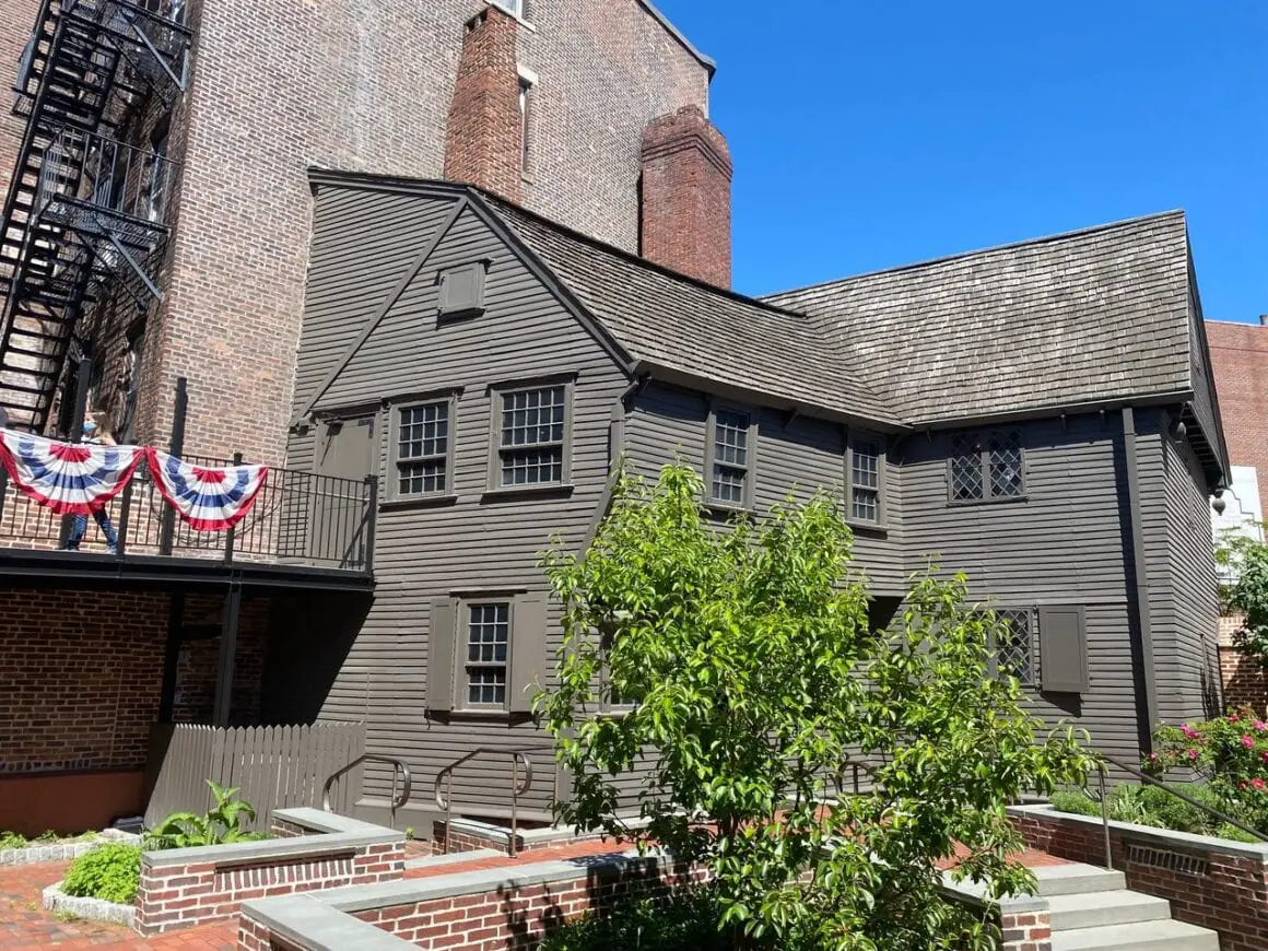 Paul Revere House on the Freedom Trail