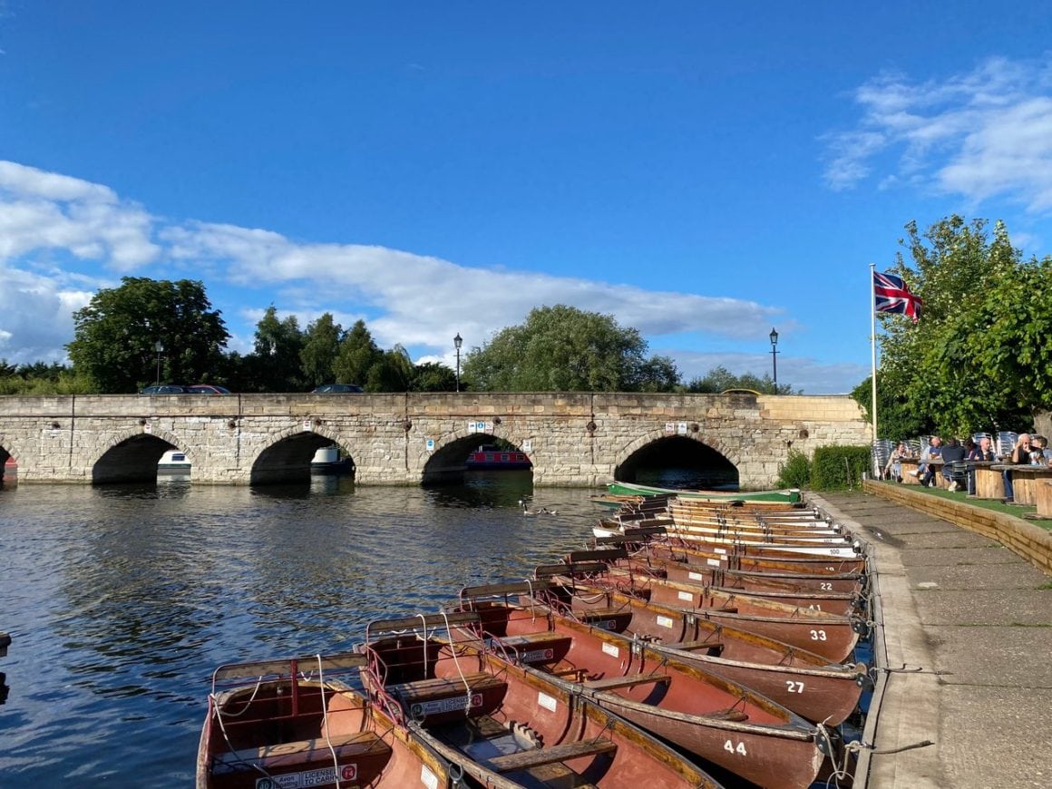 River Avon in summer