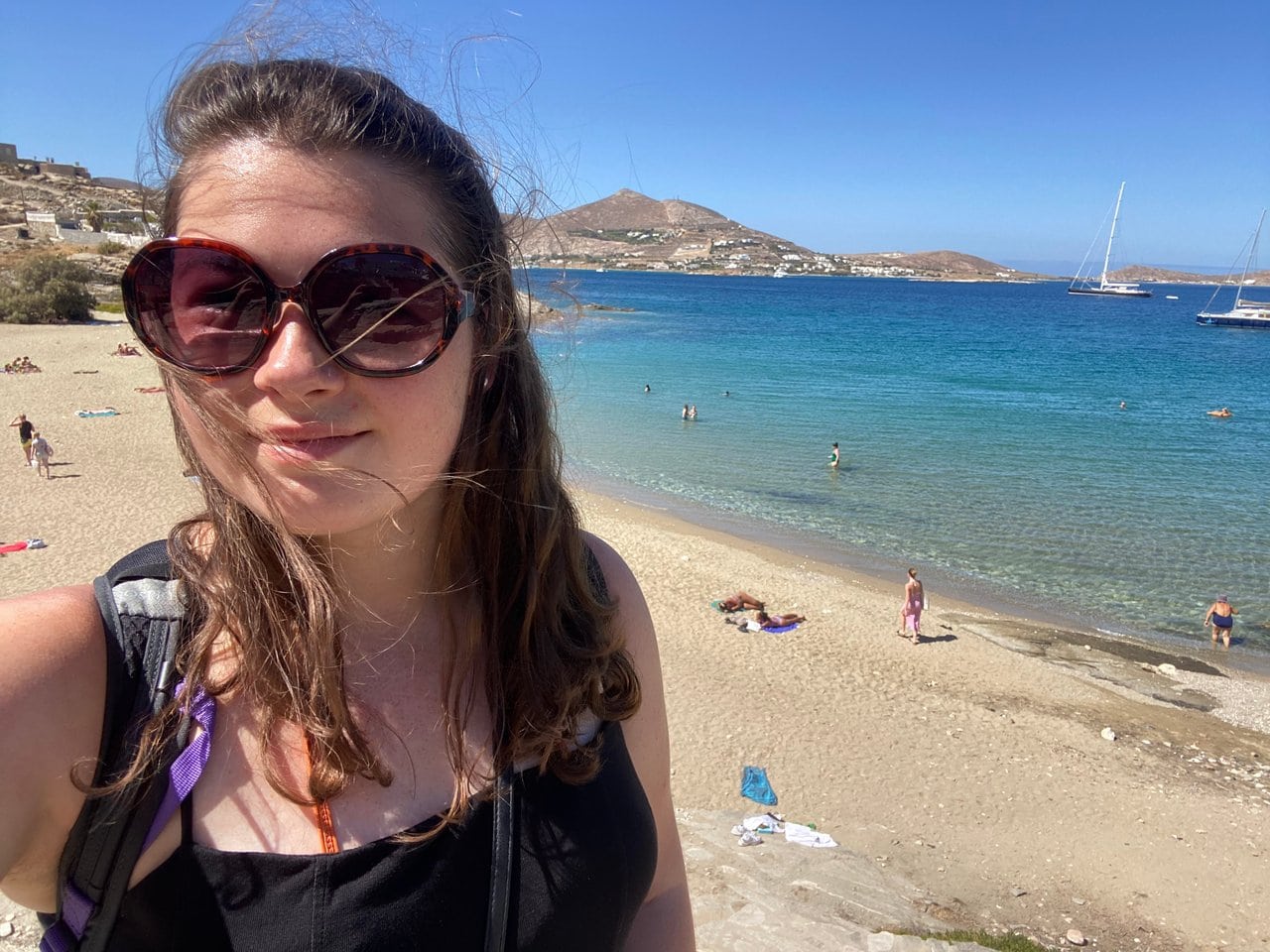 Solo female travel Paros