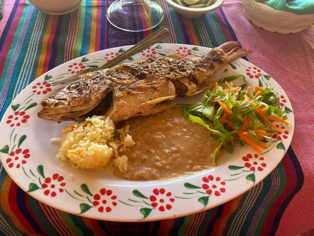 Fresh seafood in Jalisco, Mexico