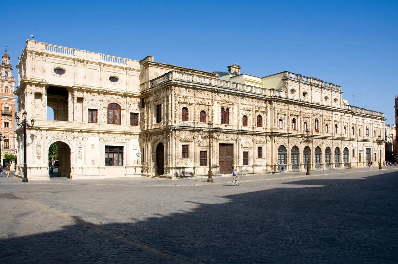 Plaza de San Francisco, where the Seville City Hall is standing.