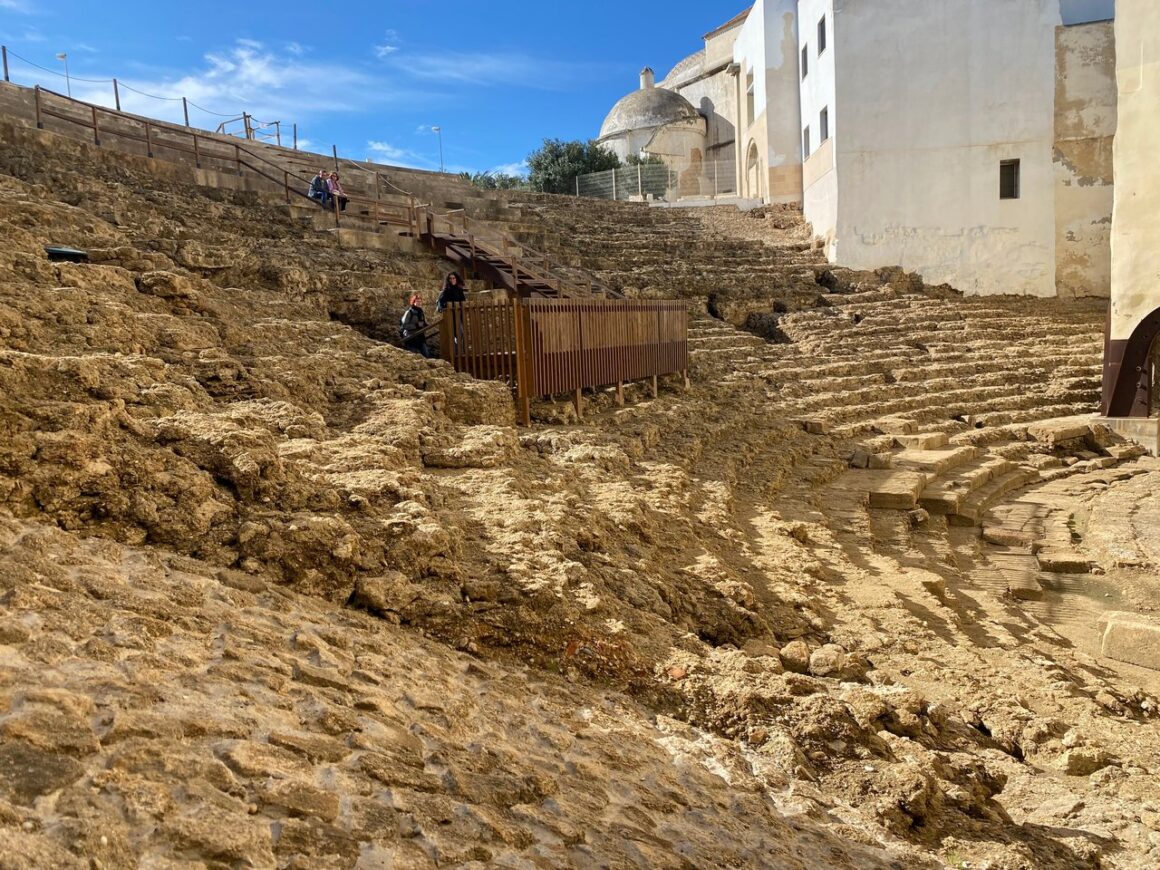 Ruins of the Roman Theatre in Cadiz