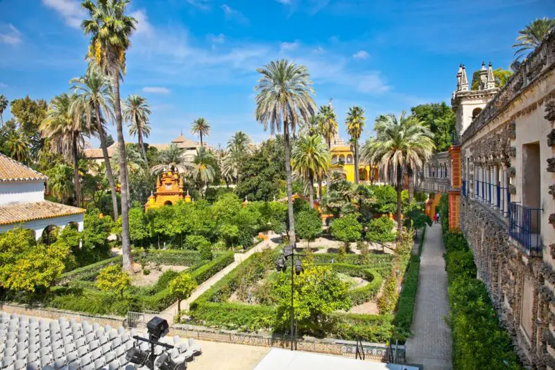 Seville Alcazar gardens