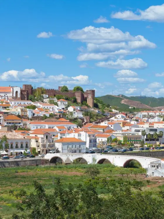 The town of Silves, one of the hidden gems in the Algarve, Portugal