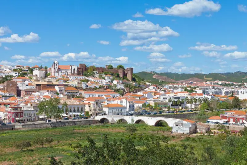 The town of Silves, one of the hidden gems in the Algarve, Portugal