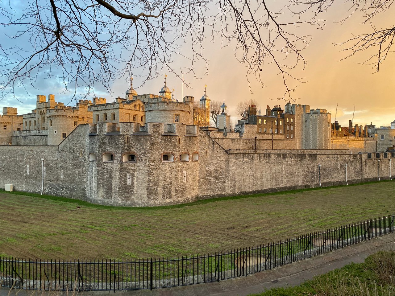 Tower of London at sunset