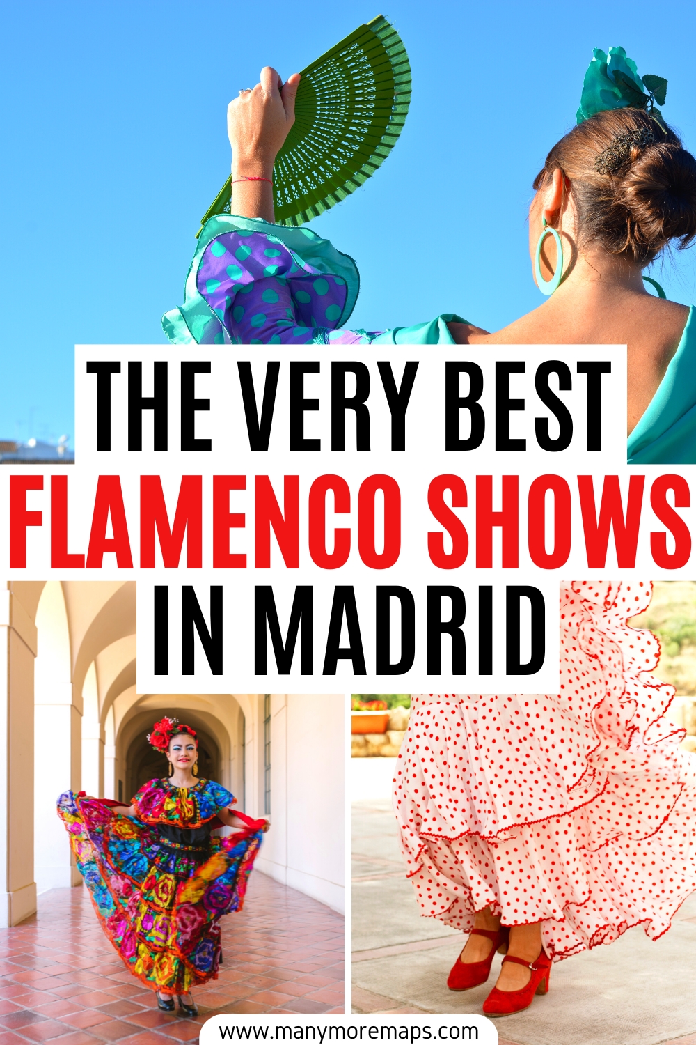 If you're looking for fun things to do in Madrid to add to your Madrid itinerary you need to see some flamenco! Flamenco dancing is one of the things Spain is famous for. Here are the very best flamenco shows in Madrid, Spain! Flamenco aesthetic, flamenco dancers, flamenco dress, flamenco performances in Madrid