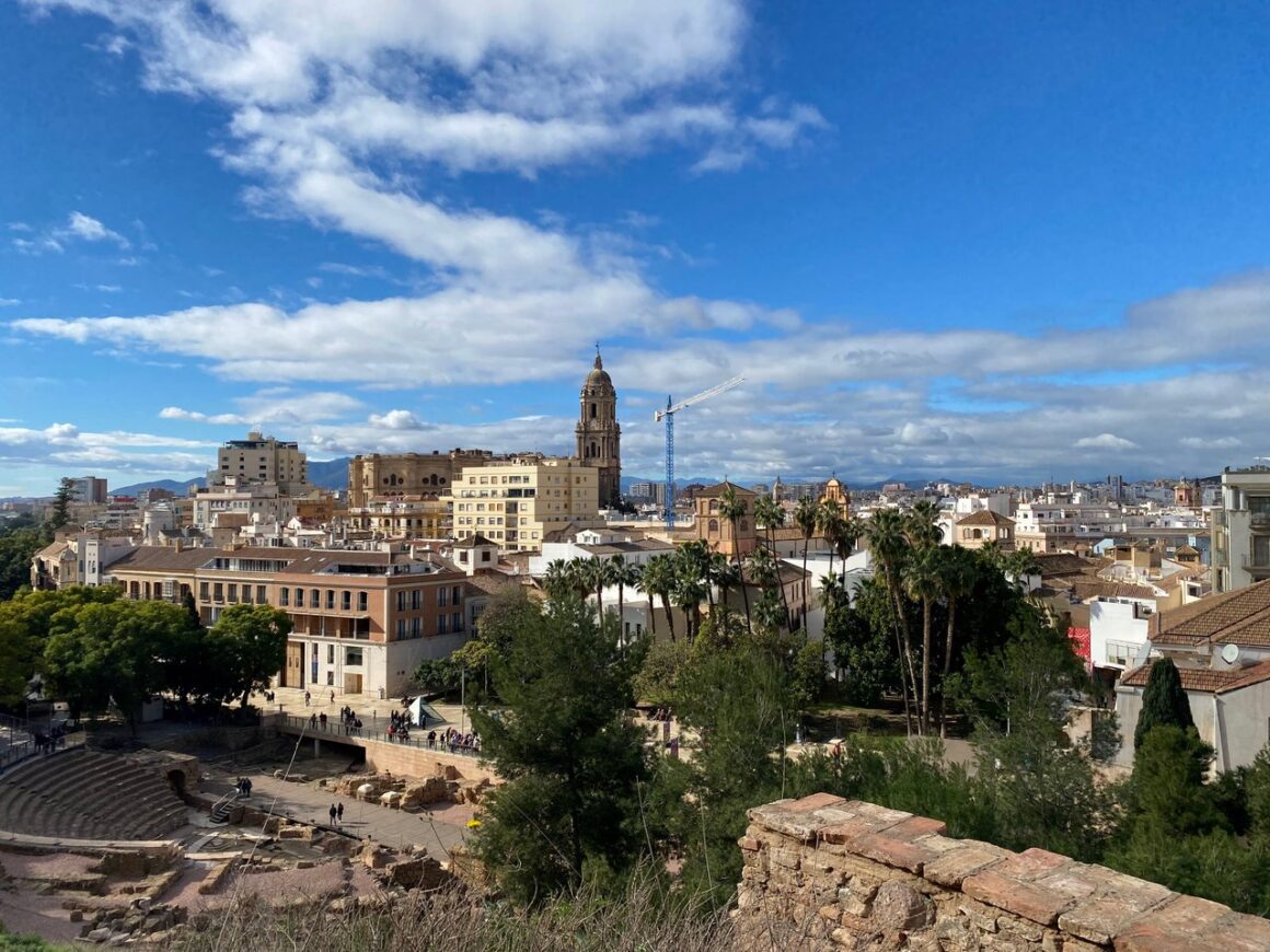 View of Malaga, Costa del Sol