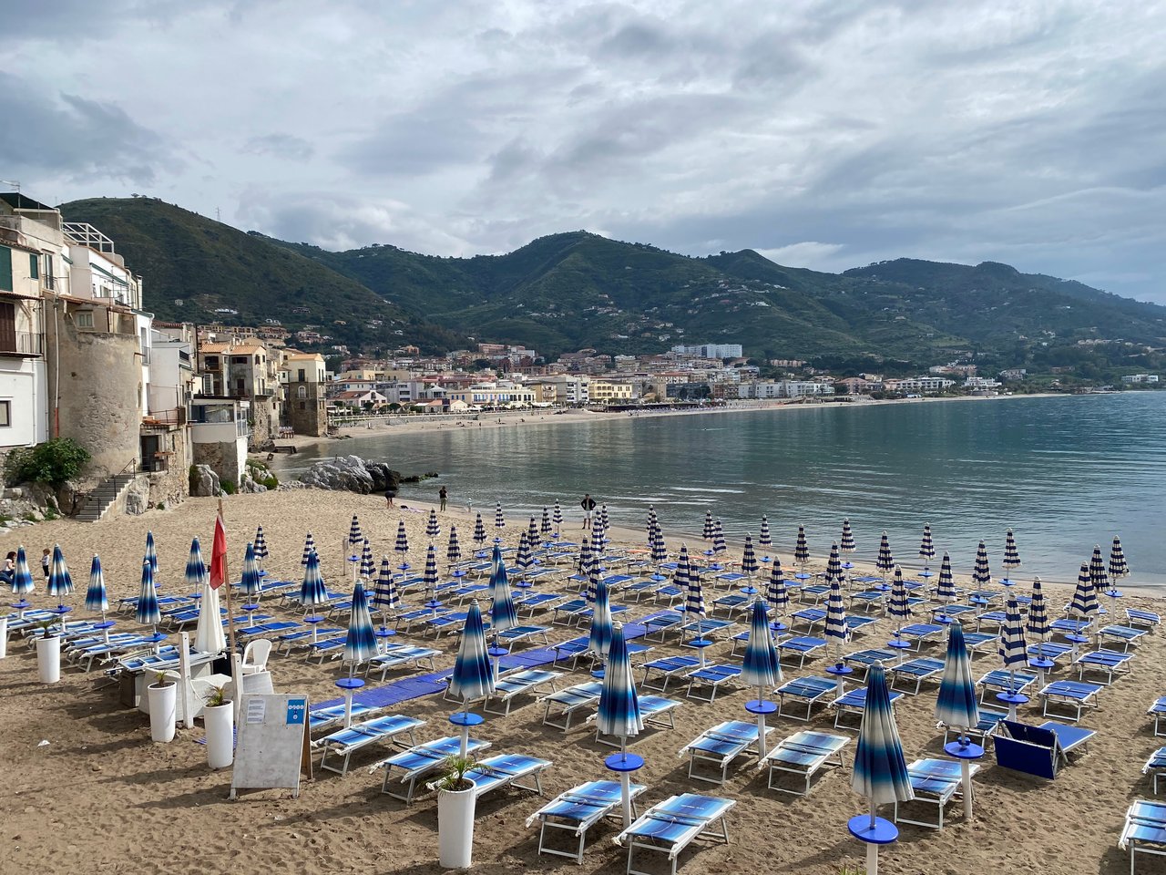 Beach in Cefalu Sicily