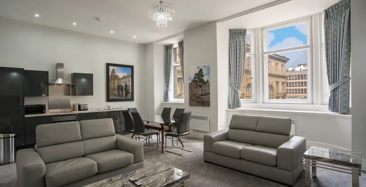 Short stay apartments in Liverpool city centre