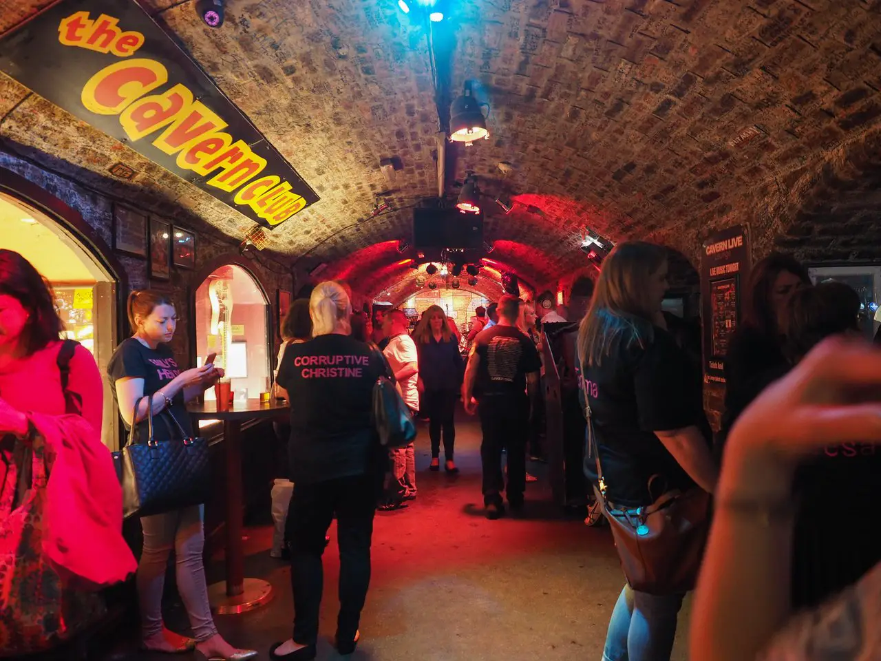 Inside Cavern Club Liverpool