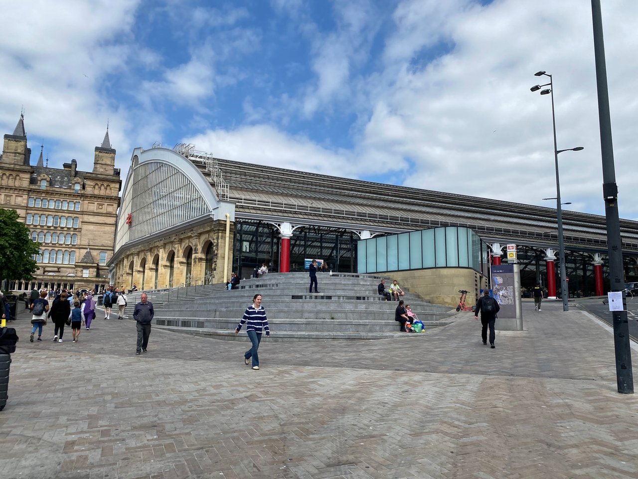 Exterior of Liverpool Lime Street Station