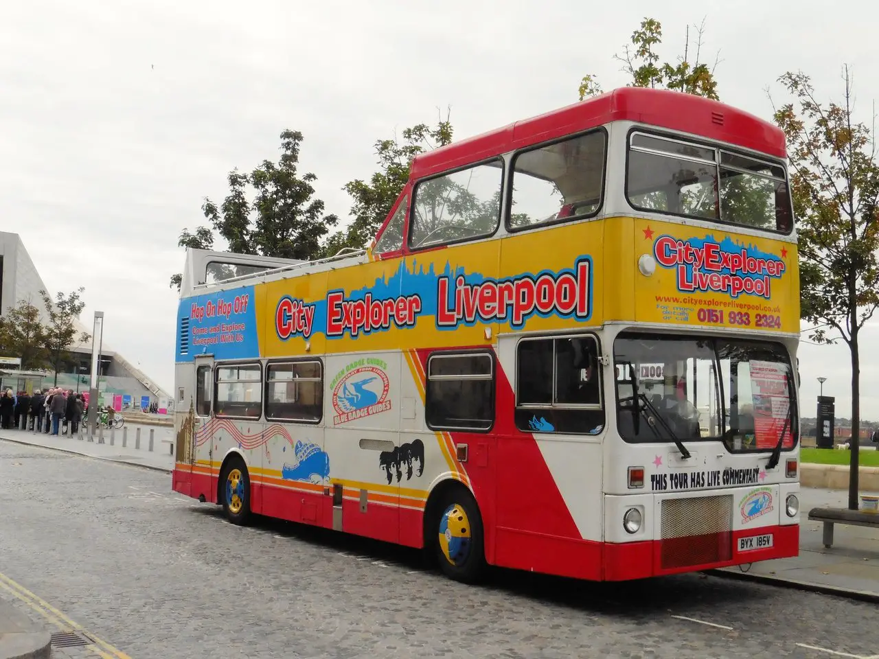 Liverpool open top bus tour